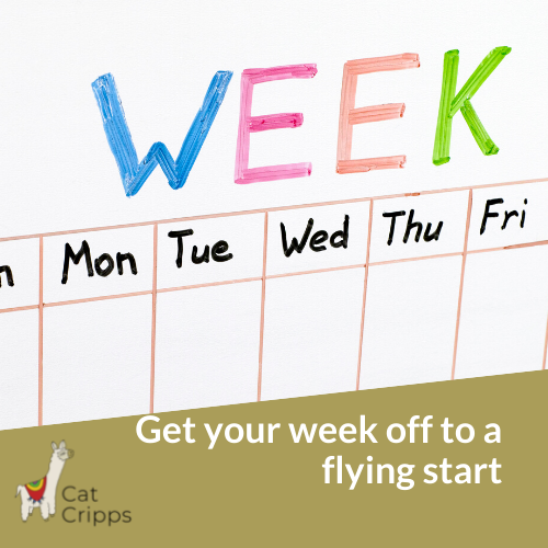 get your week off to a flying start