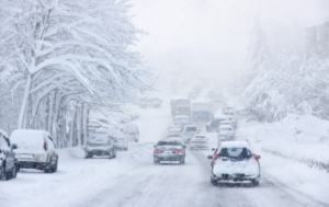 traffic in snowstorm - business resilience