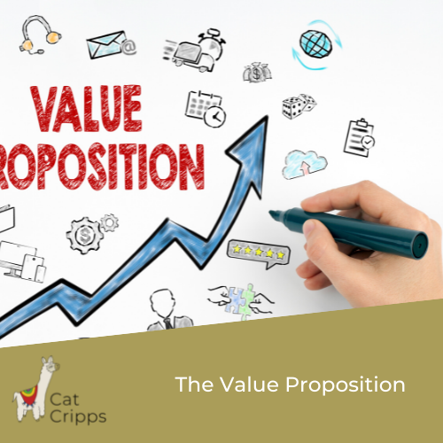 the value proposition - what value are you providing for your customers