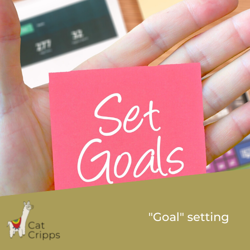goal setting or set intentions