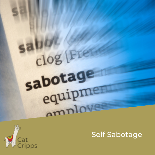 self sabotage